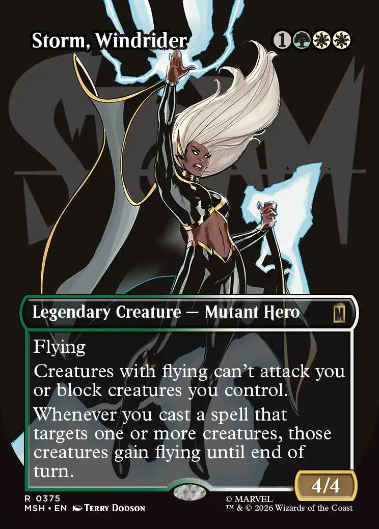 Storm, Windrider | Marvel Super Heroes Variants | Card Kingdom