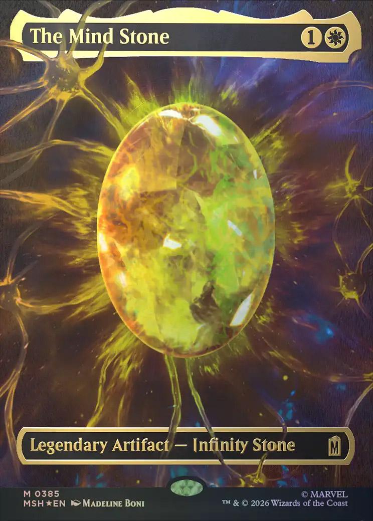 The Mind Stone | Marvel Super Heroes Variants Foil | Card Kingdom