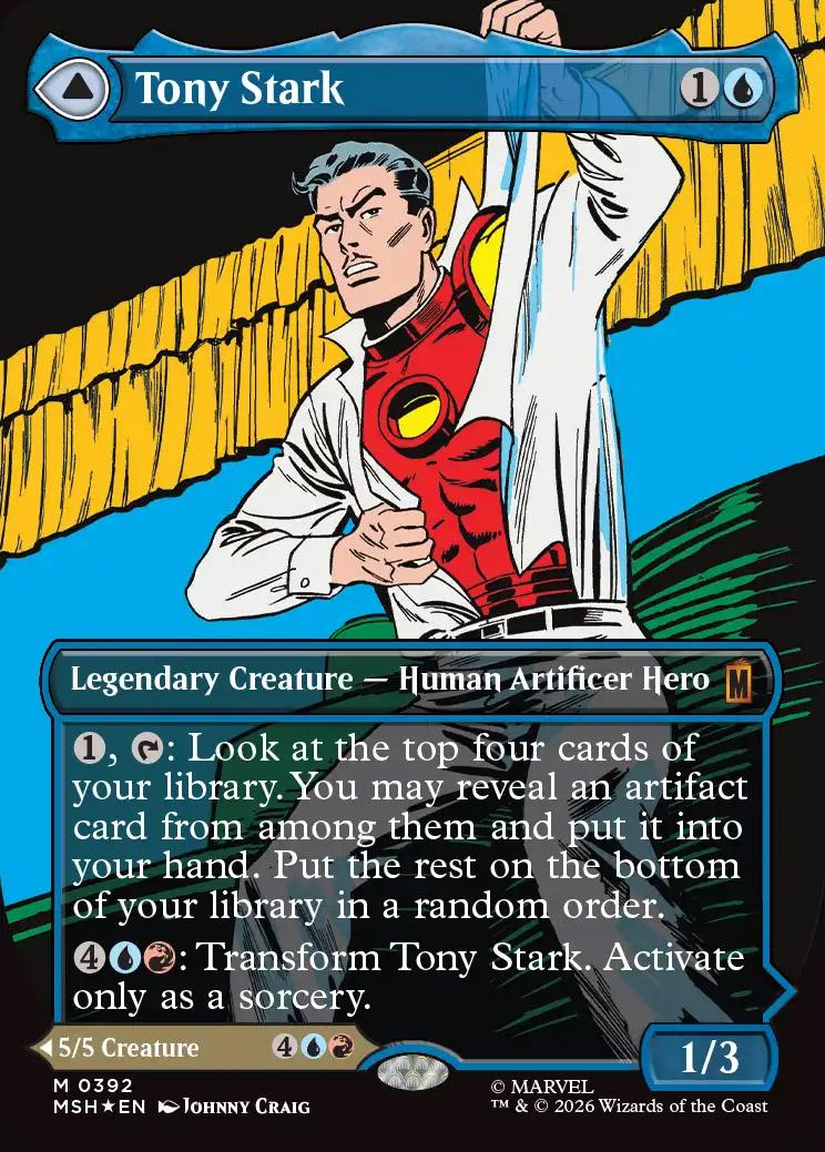 Tony Stark | Marvel Super Heroes Variants Foil | Card Kingdom