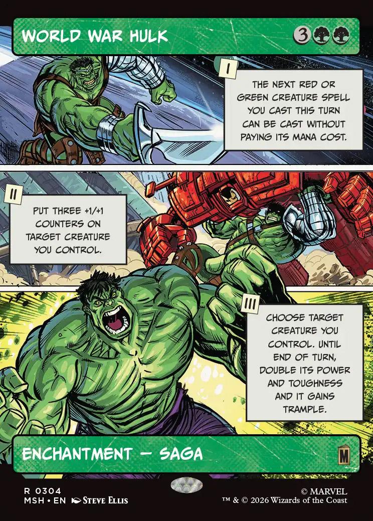 World War Hulk | Marvel Super Heroes Variants | Card Kingdom