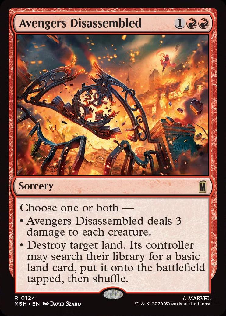Avengers Disassembled | Marvel Super Heroes | Card Kingdom
