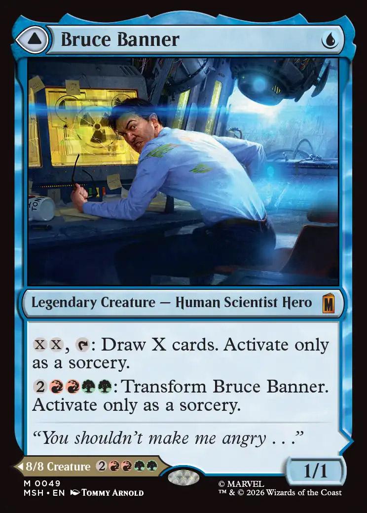 Bruce Banner | Marvel Super Heroes Foil | Card Kingdom