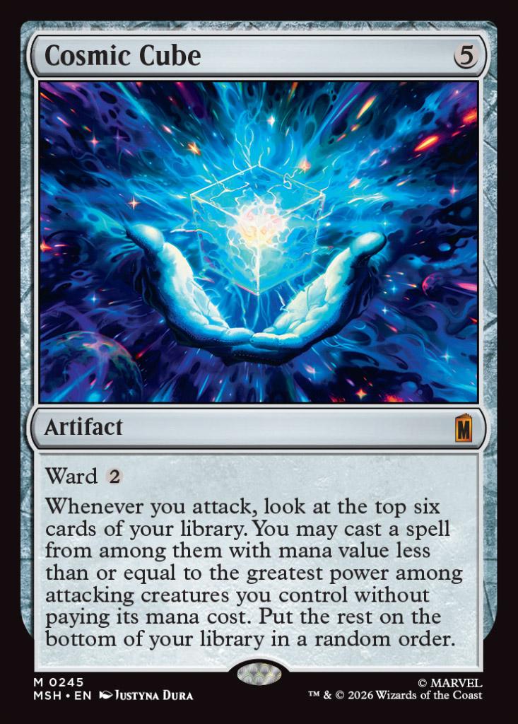 cube cards mtg Cosmic Cube | Marvel Super Heroes