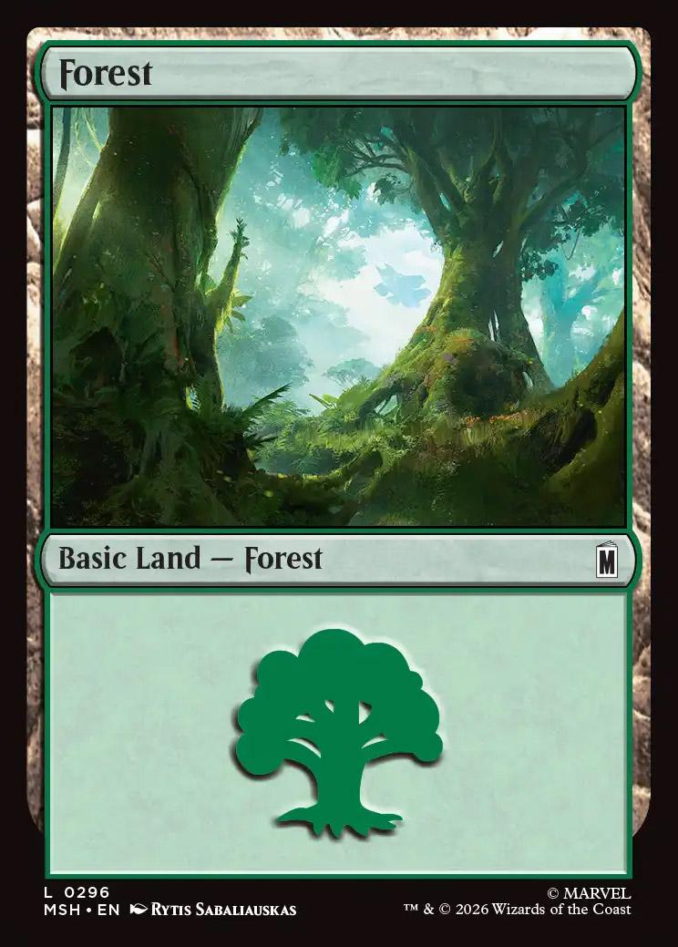 Forest | Marvel Super Heroes Foil | Card Kingdom