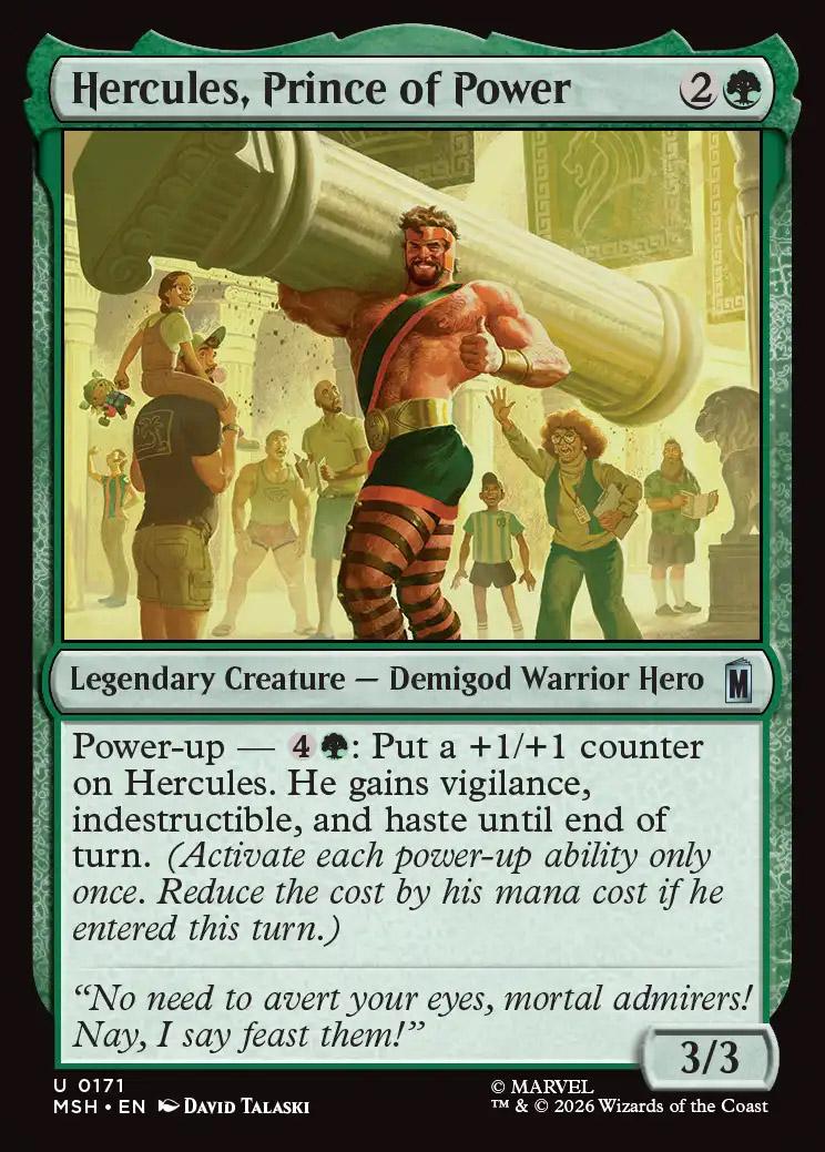 Hercules, Prince of Power | Marvel Super Heroes | Card Kingdom