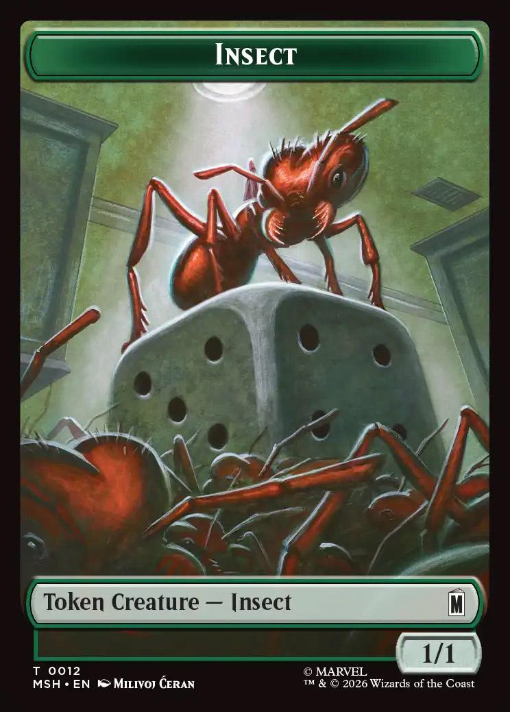 Insect Token | Marvel Super Heroes | Card Kingdom