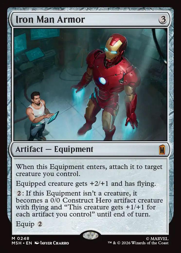 Marvel Super Heroes Foil: Iron Man Armor