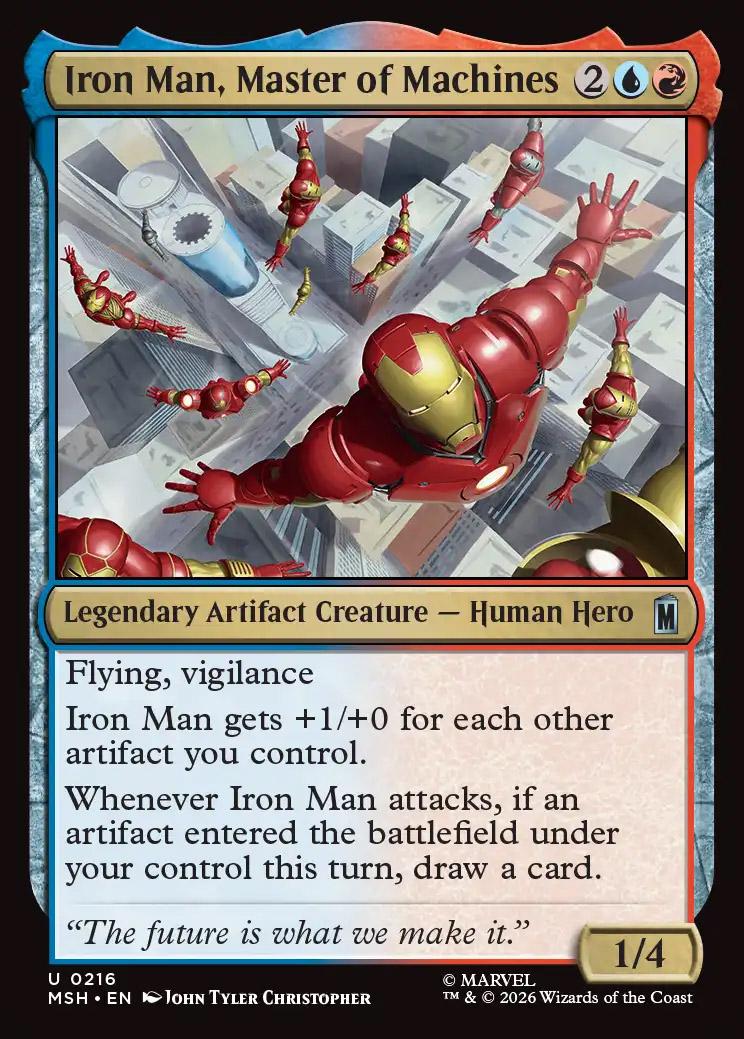 mtg iron man commander deck What cards to add to Iron Man secret lair equipment deck?