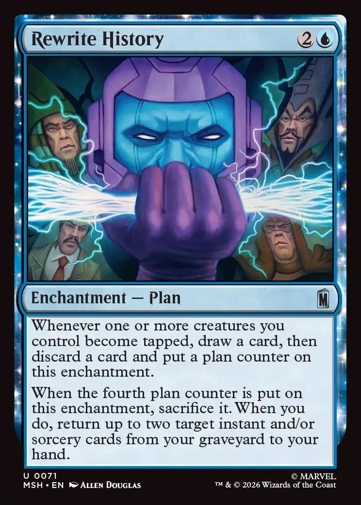Marvel Super Heroes Foil: Rewrite History