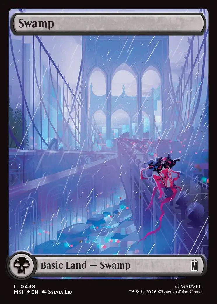 Marvel Super Heroes Foil: Swamp (0438 - Surge Foil)