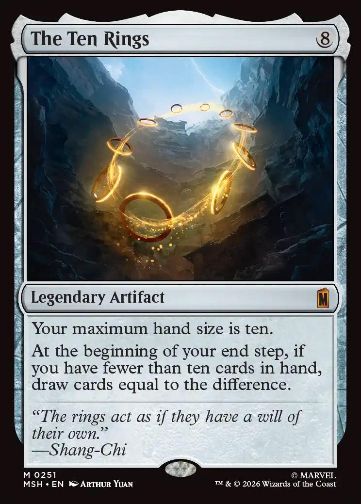 MTG テン・リングス The Ten Rings 英語　FOIL 4枚セット The Ten Rings | Marvel Super Heroes Foil | Card Kingdom