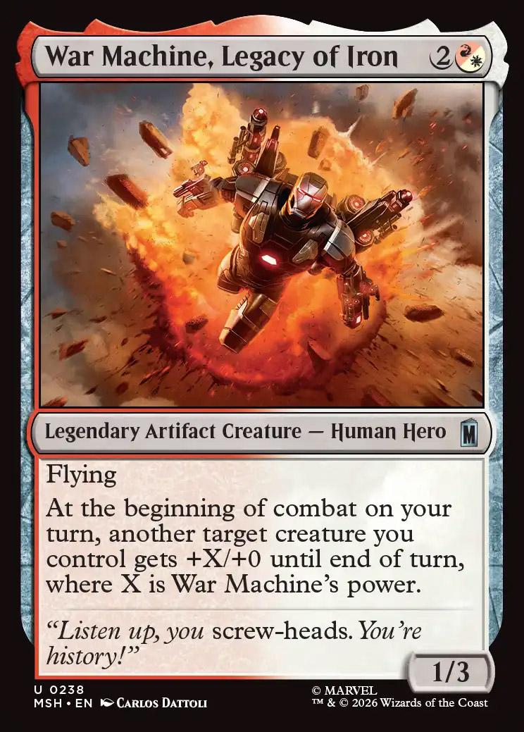 War Machine, Legacy of Iron | Marvel Super Heroes | Card Kingdom