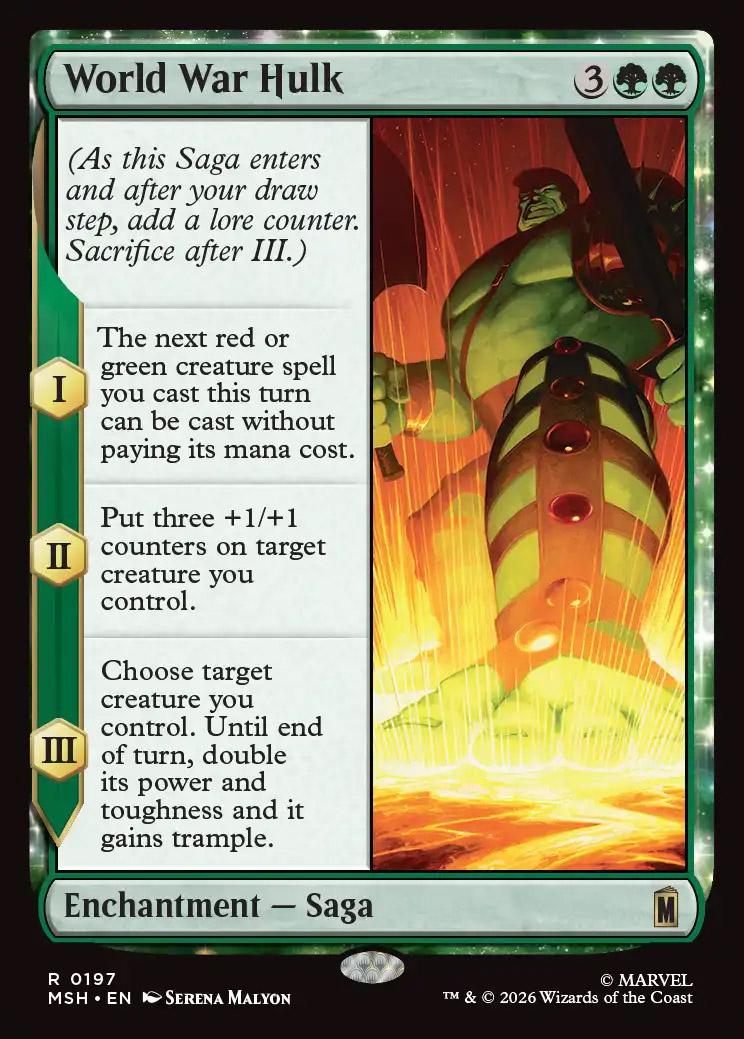 ウォーハルク World War Hulk | Marvel Super Heroes | Card Kingdom