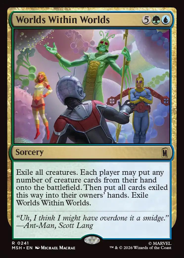 キ*ト様 MTG　全FOIL　マーベル Worlds Within Worlds | Marvel Super Heroes Foil | Card Kingdom