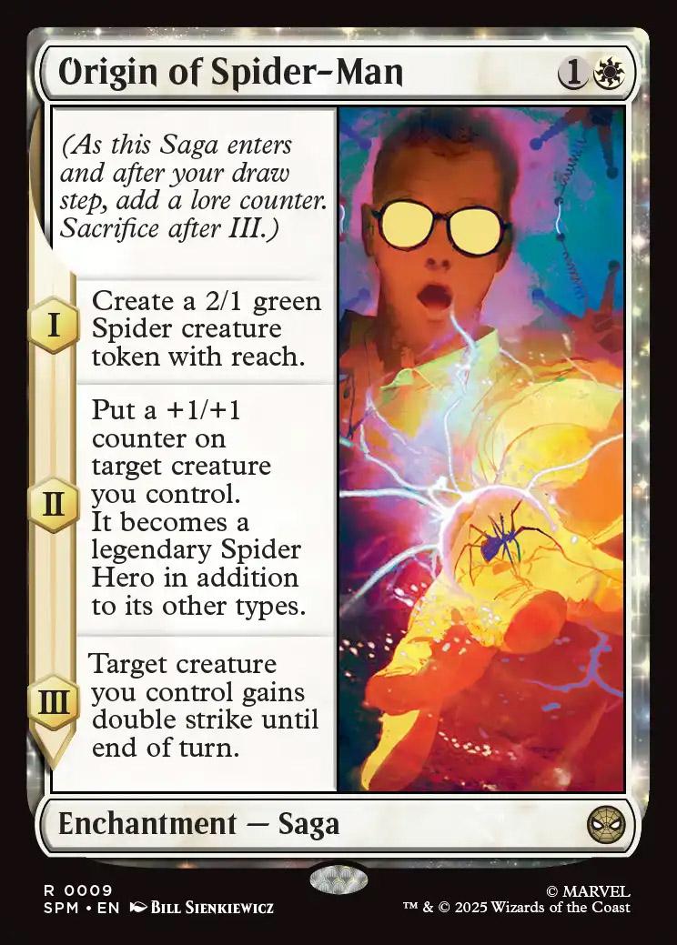 spider man mtg card kingdom Symbiote Spider-Man Double strike Card Kingdom