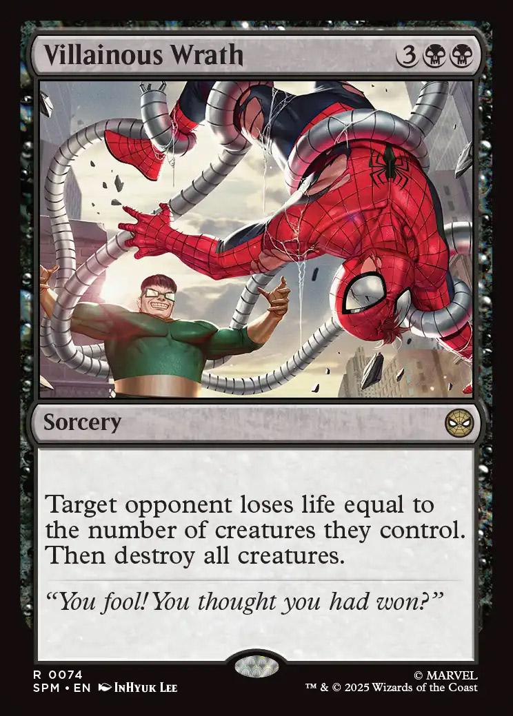 Marvel's Spider-Man Foil: Villainous Wrath