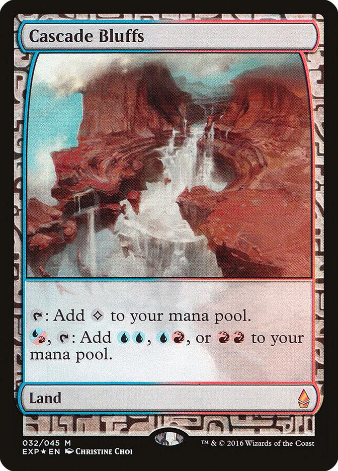 マジック：ザ・ギャザリング MTG Cascade Bluffs EXP Foil Cascade Bluffs | Masterpiece Series: Expeditions | Card Kingdom
