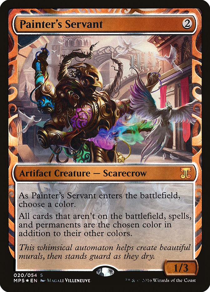 mtg cards like painter's servant Painter's Servant [147] [Borderless] [Special Guests] [Foil]  Face to Face  Games