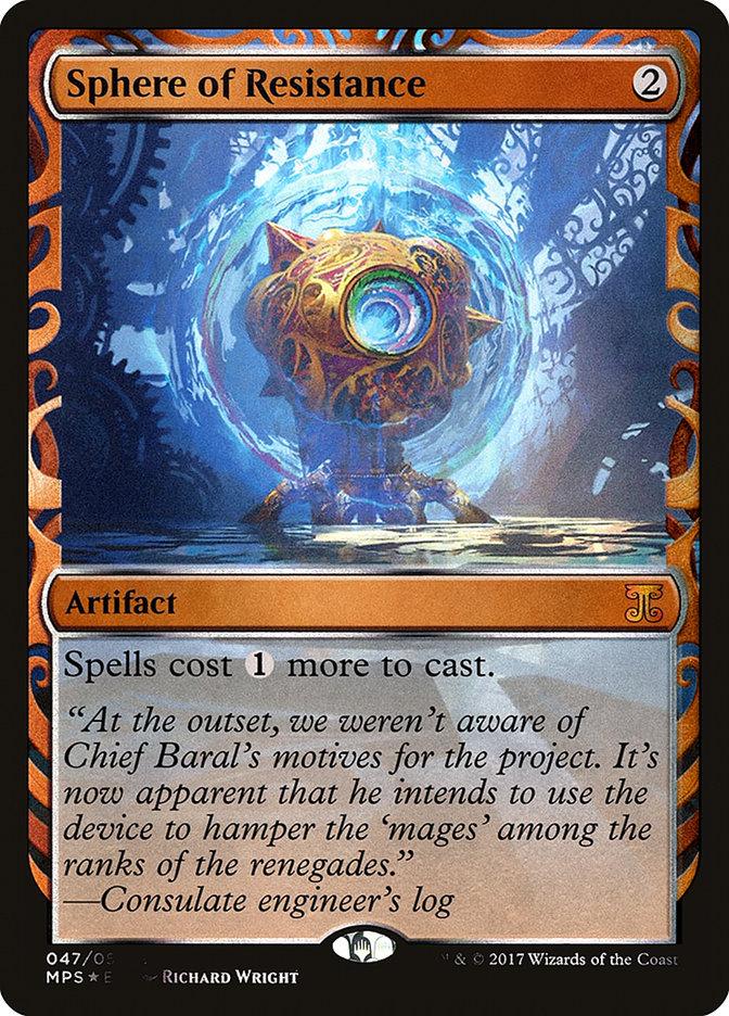 MTG Sphere of Resistance 4枚セット Sphere of Resistance | Masterpiece Series: Inventions | Card Kingdom