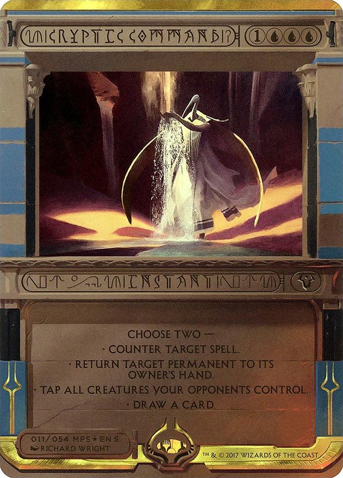 マジック：ザ・ギャザリング Amonkhet Invocations full complete Cryptic Command | Masterpiece Series: Invocations | Card Kingdom