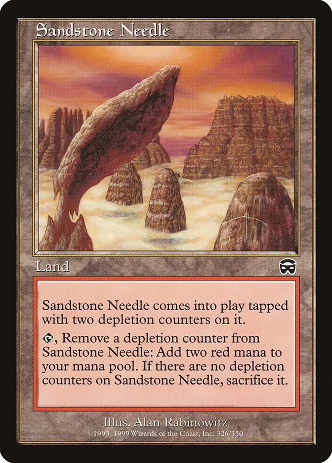 MTG FOIL 鋭き砂岩/Sandstone Needle 英語　4枚セット Sandstone Needle | Mercadian Masques Foil | Card Kingdom