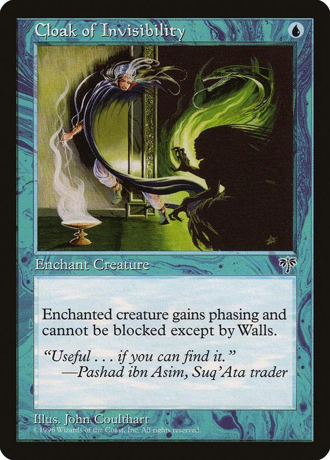 cloak cards mtg Magic: the Gathering - Whispersilk All cards will be carefully packed for safe transit Whispersilk Cloak | Marvel Super