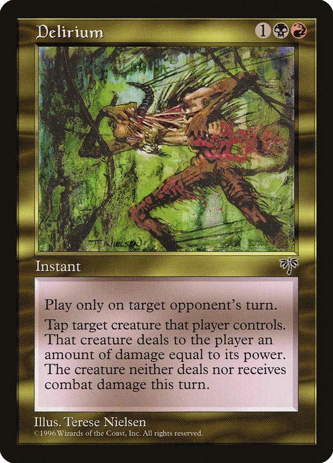best delirium cards mtg Magic: The Gathering March of the Machine Commander Deck - Cavalry Charge  (Collector Booster Sample Pack & Accessories): Buy Online at Best Price in  UAE main image 1