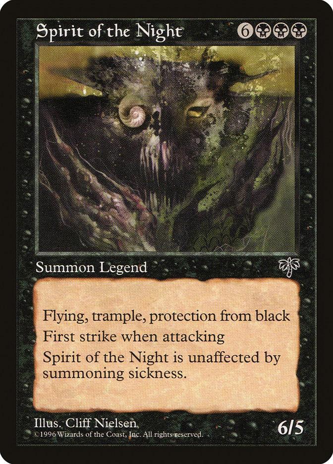 mtg spirit cards Spirit of the Night | Mirage