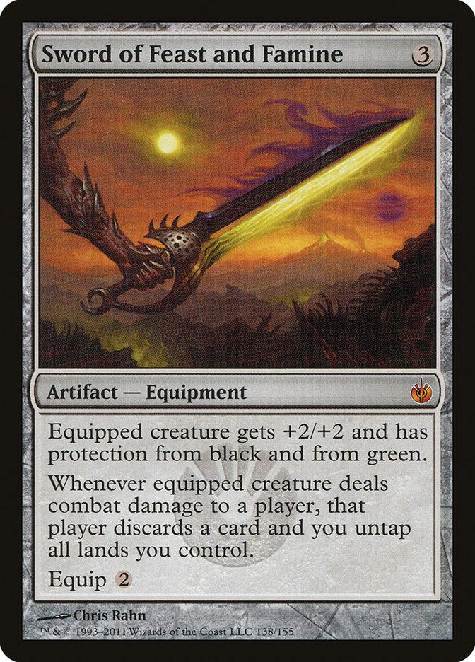 Sword of Feast and Famine | Mirrodin Besieged | Modern | Card Kingdom