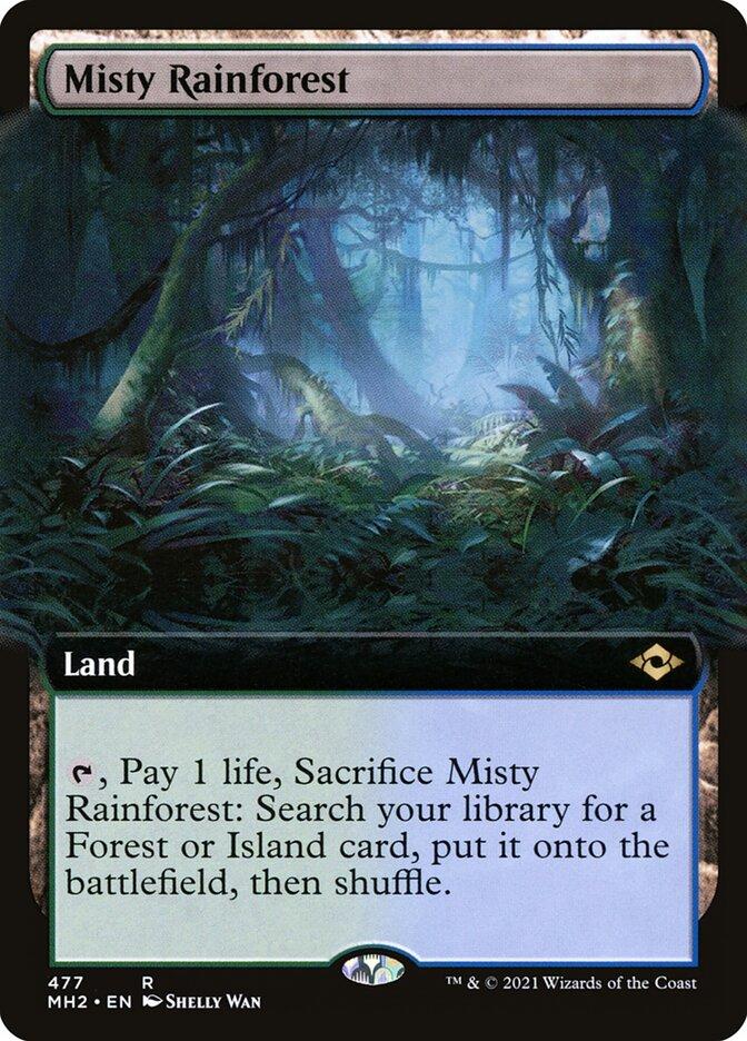 Misty Rainforest | Modern Horizons 2 Variants Foil | Modern | Card