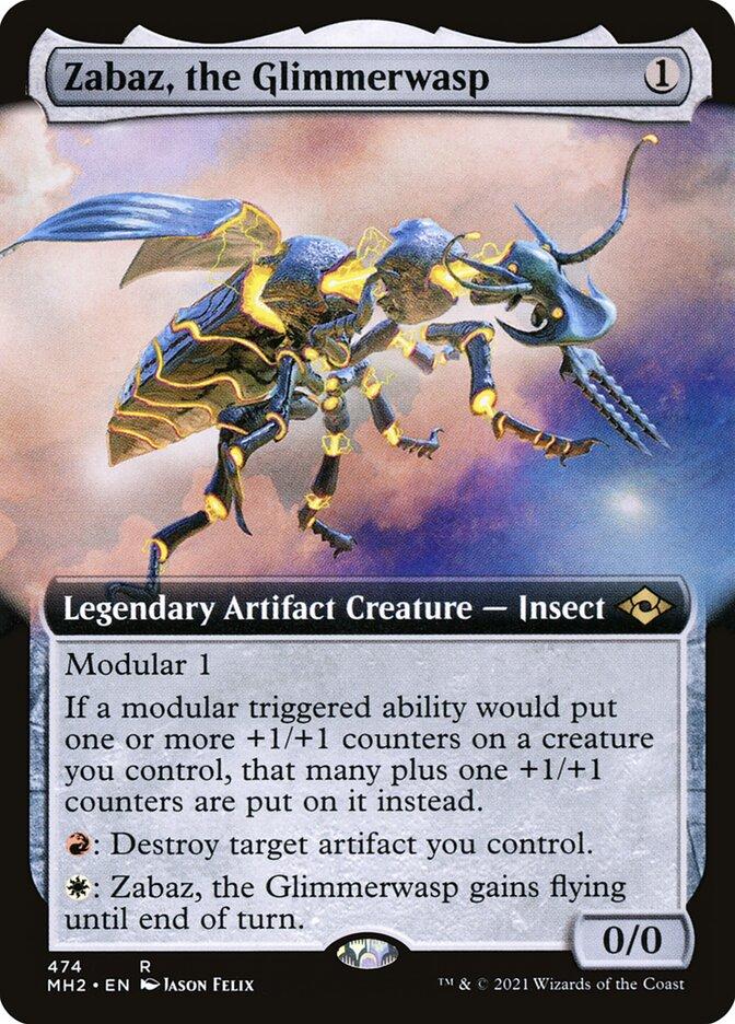 Zabaz, the Glimmerwasp | Modern Horizons 2 Variants Foil | Modern