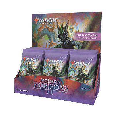 mtg modern horizons 2 collector booster box Magic: The Gathering - 3 - Collector's Commander Set Boosters are for opening packs to see whats inside Magic: The Gathering Modern Horizons