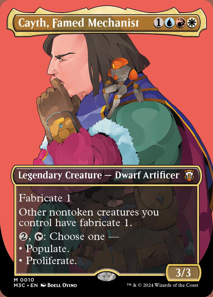 Cayth, Famed Mechanist | Modern Horizons 3 Commander Decks Variants ...