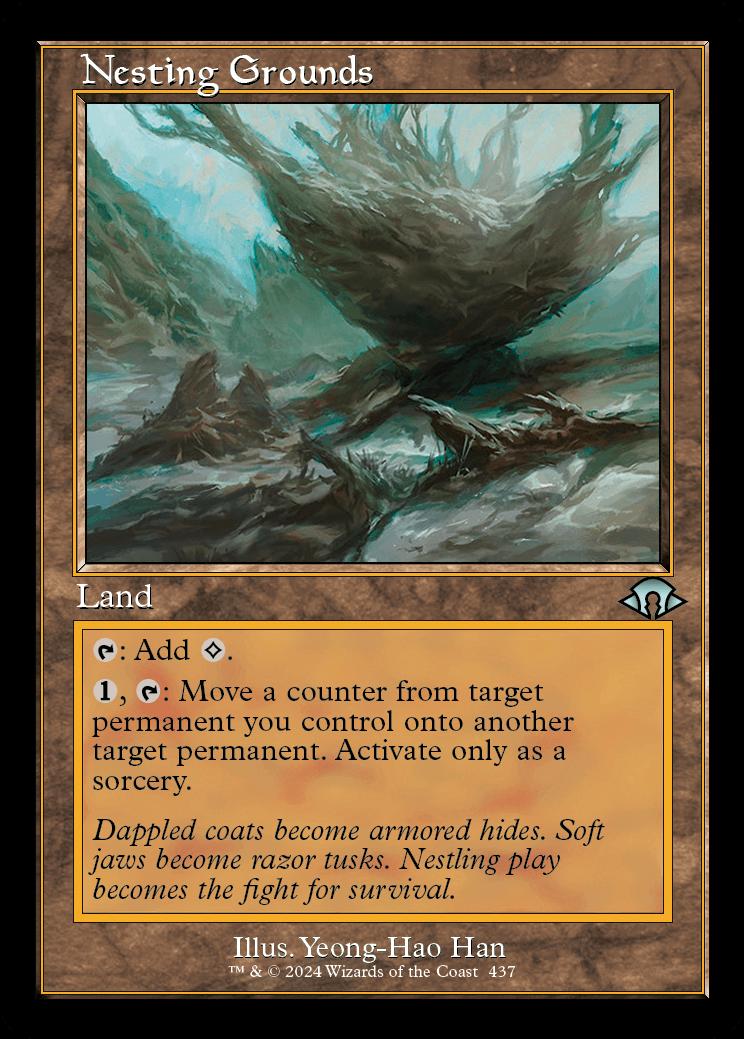 Nesting Grounds | Modern Horizons 3 Variants Foil | Modern | Card