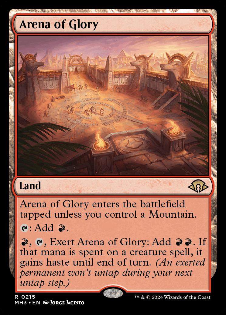 Arena of Glory | Modern Horizons 3 Foil | Modern | Card Kingdom