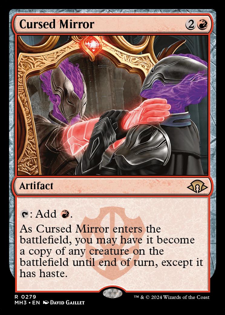 mtg mirror card Cursed Mirror