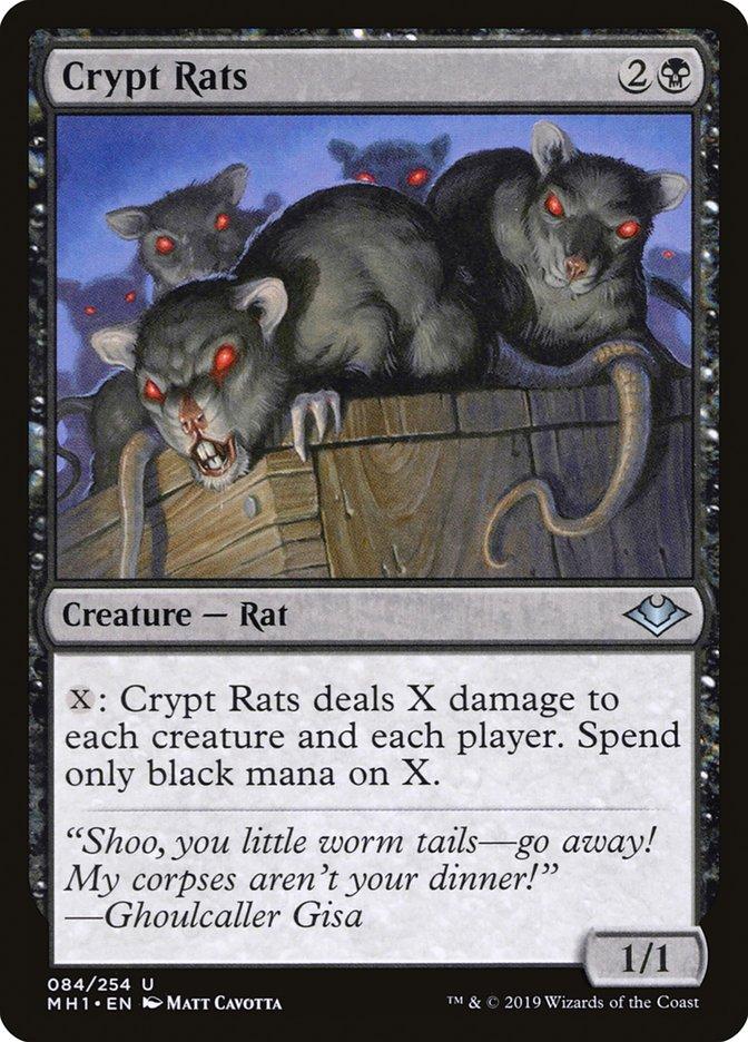 墓所のネズミ/Crypt Rats Foil 英語 MTG Crypt Rats | Modern Horizons | Modern | Card Kingdom