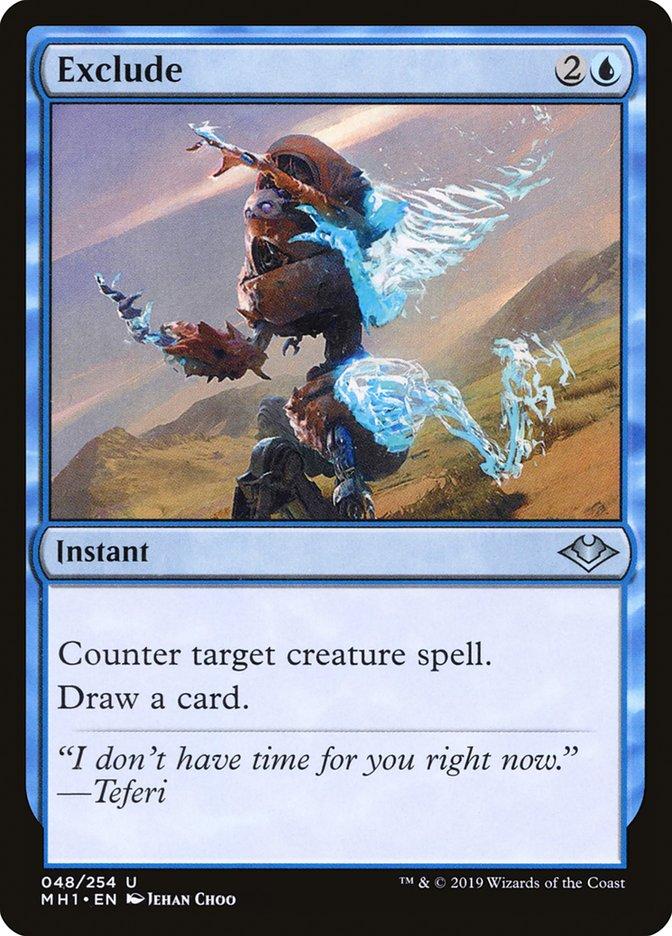 除外/Exclude Foil 英語 4枚 MTG Exclude | Modern Horizons Foil | Modern | Card Kingdom