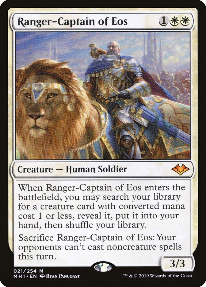 マジック：ザ・ギャザリング MTG Ranger-Captain of Eos Foil Ranger-Captain of Eos | Modern Horizons Foil | Modern | Card Kingdom