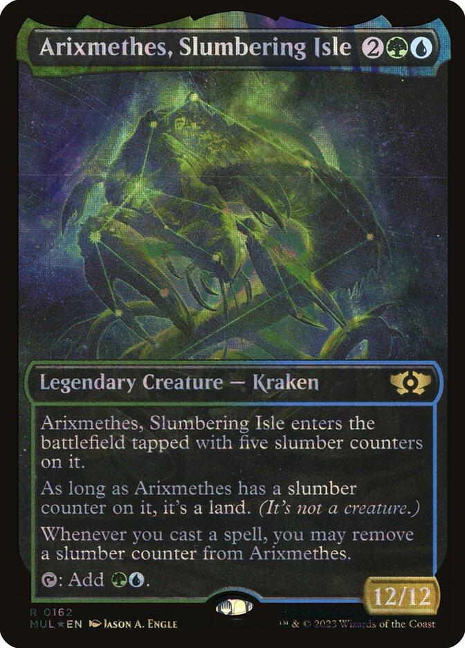 Arixmethes, Slumbering Isle | Multiverse Legends Foil | Card Kingdom