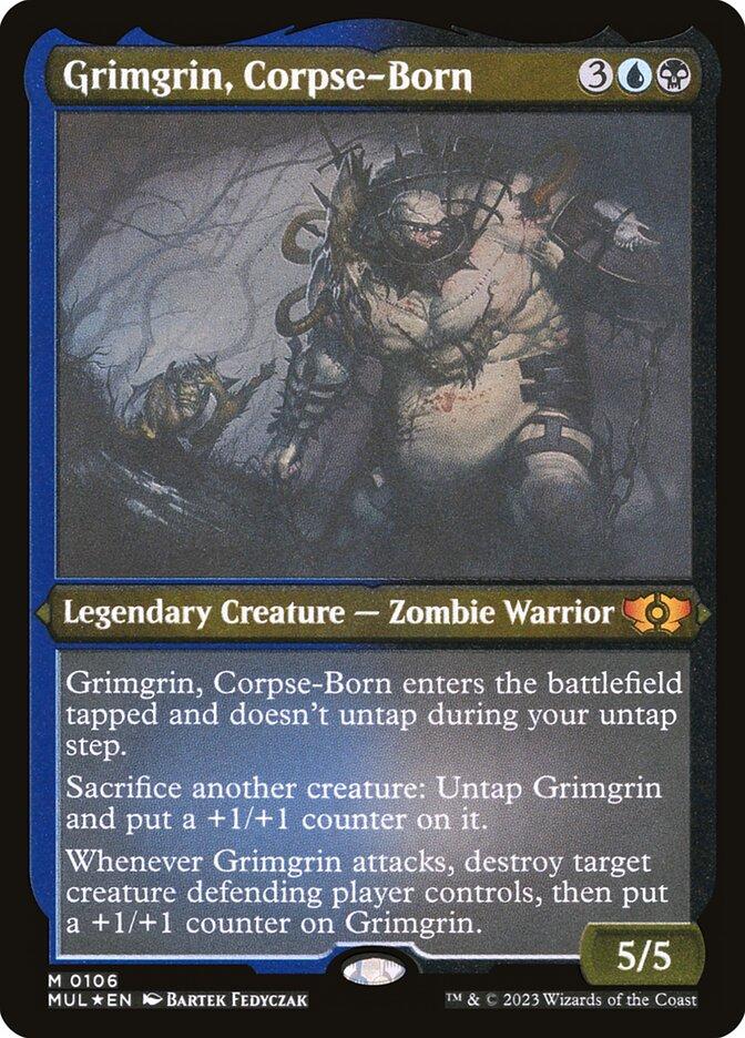 mtg grimgrin commander deck Grimgrin, Corpse-Born (foil-etched)