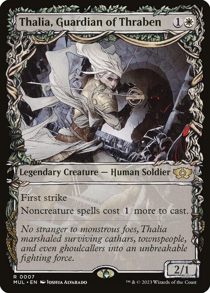 thalia mtg cards Magic The Gathering, Secret Lair: Thalia: Beyond the Helvault block) closed.class Thalia and the Gitrog Monster