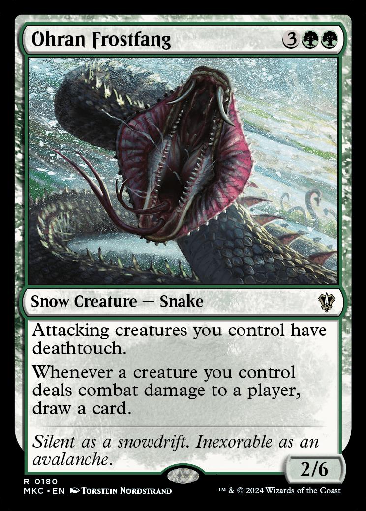 mtg snow deck commander All 9 Snow Commanders in Magic Ranked