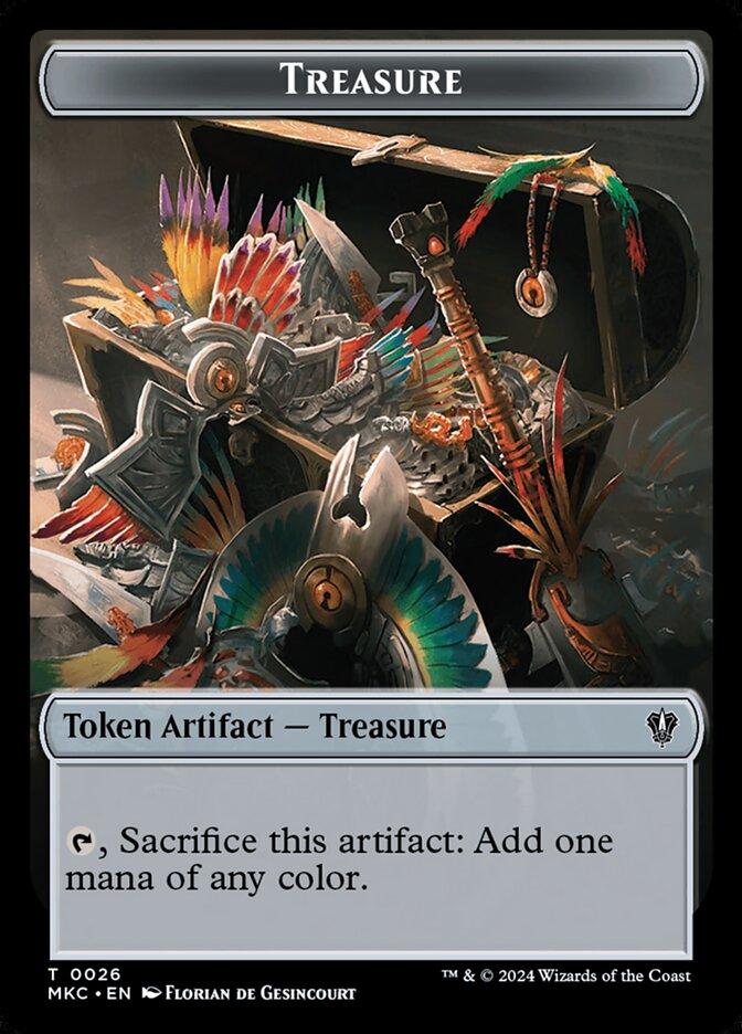 Treasure Token // Thopter Token | Murders at Karlov Manor Commander ...