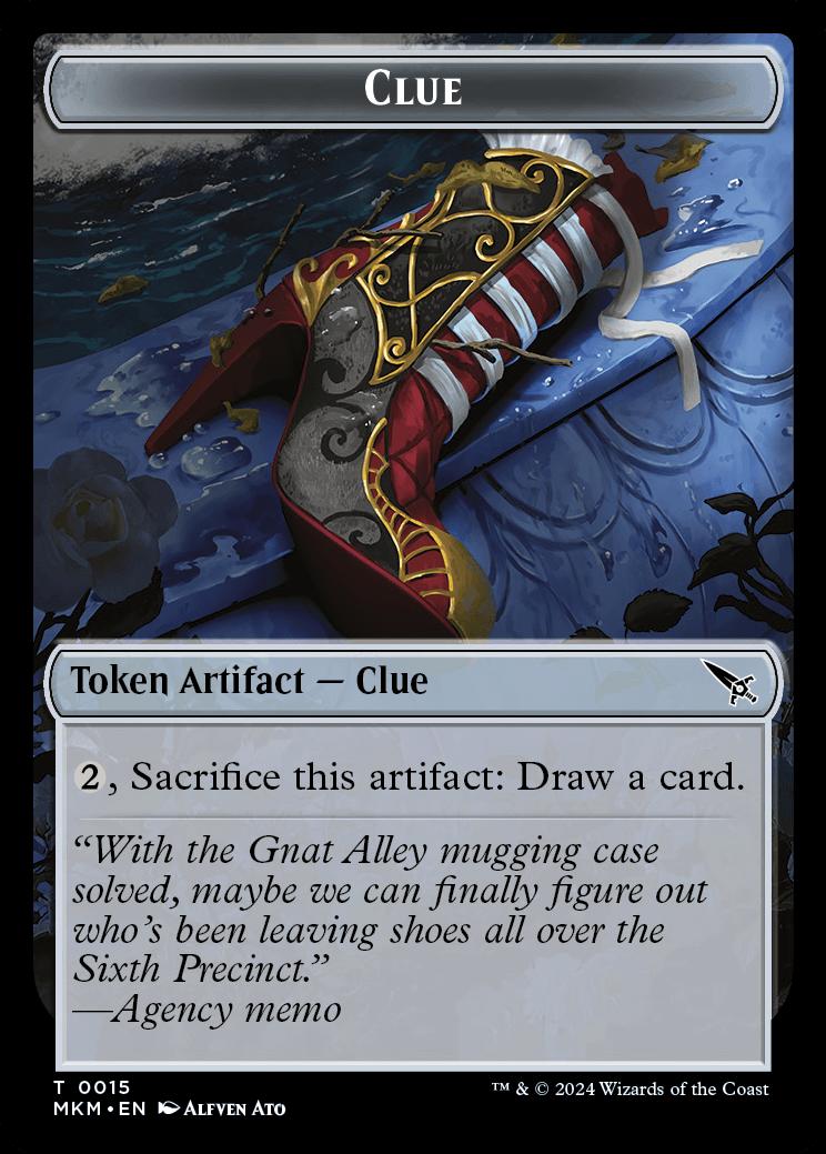 clue card mtg CLEARANCE Token - Custom Magic the Gathering Innistrad Fantasy Board Game Gaming Collectible Commander Horror Gothic Shadows Commander Masters Tokens Type Top 30 Investigate Cards in