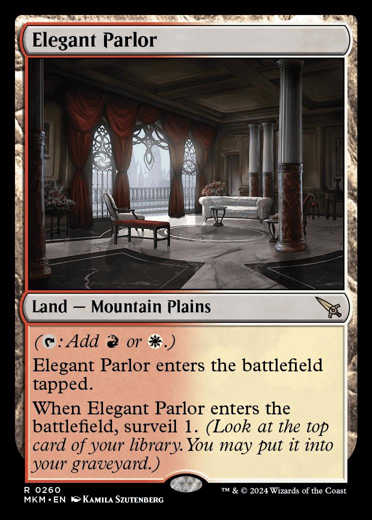 Elegant Parlor | Murders at Karlov Manor Foil | Standard | Card