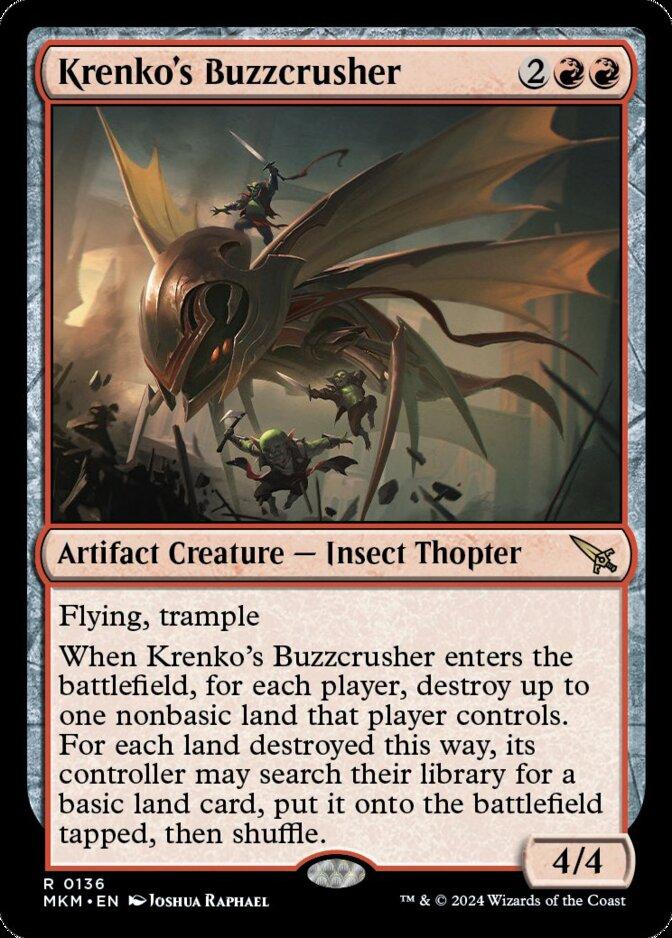 Krenko's Buzzcrusher | Murders at Karlov Manor | Standard | Card
