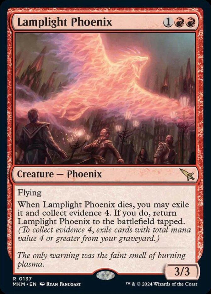 Lamplight Phoenix | Murders at Karlov Manor | Standard | Card Kingdom
