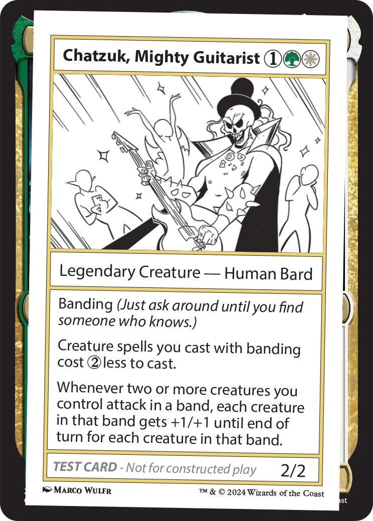 Chatzuk, Mighty Guitarist | Mystery Booster 2 | Card Kingdom