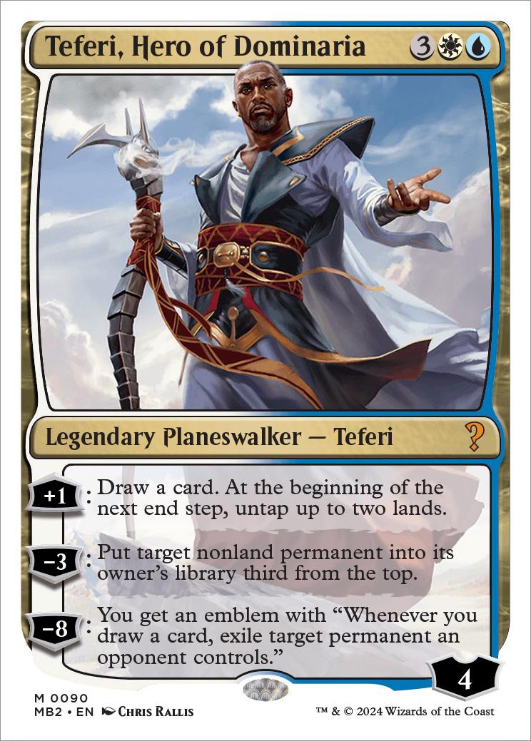 Teferi, Hero of Dominaria | Mystery Booster 2 | Card Kingdom